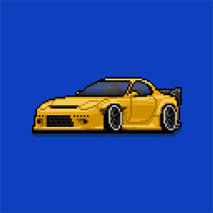 دانلود بازی ــ موتور و ماشین سواری  Pixel Car Racer
